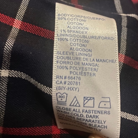 NWOT Tommy Hilfiger Women’s Stretch
Cudrory Over Coat In Navy Blue Size 14. - Picture 7 of 8